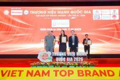 Ivy Health vinh danh Top 1 Thương hiệu mạnh quốc gia 2026 khẳng định vị thế dẫn đầu về khám sức khỏe doanh nghiệp
