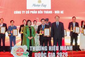 Mũi Né Bay Resort được vinh danh Top 50 Thương Hiệu Chuyển Đổi Xanh Bền Vững tại Thương Hiệu Mạnh Quốc Gia 2026