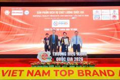 Công Ty Cổ Phần Tập Đoàn Đầu Tư HHG (Hiệp Hương Group) Đạt Danh Hiệu “Sản Phẩm – Dịch Vụ Chất Lượng Quốc Gia”