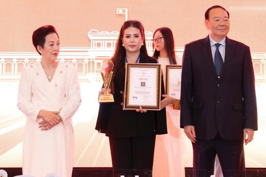 Nữ Doanh Nhân đến từ Cố Đô Huế Trần Thị Mỹ Lành được vinh danh tại Vietnam Top Brand Awards 2026