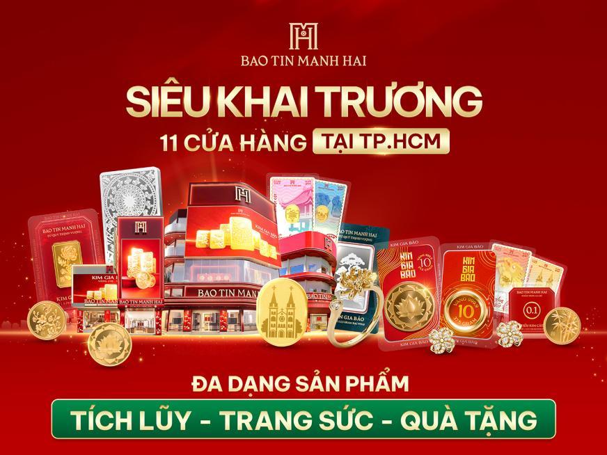 Trào lưu sắm vàng "mini" từ 0,1 chỉ và sức hút từ hệ sinh thái tích lũy của Bảo Tín Mạnh Hải tại TP. HCM