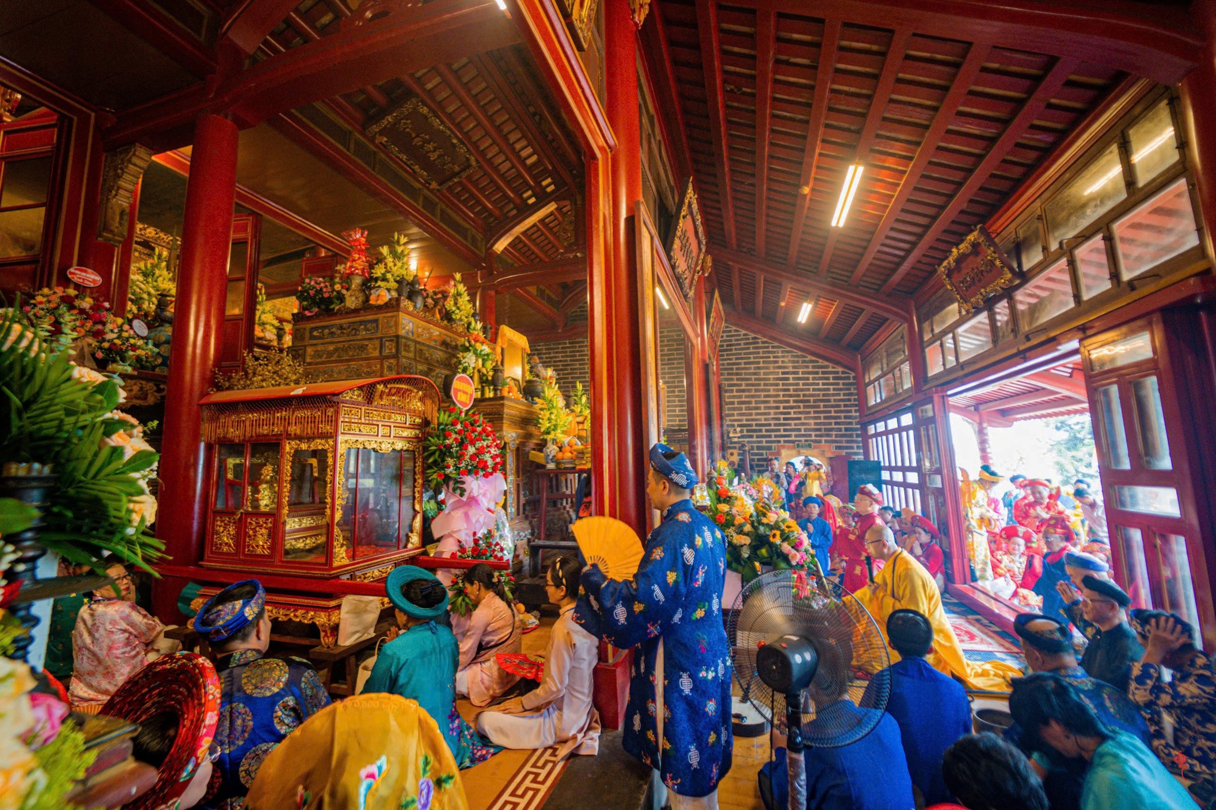 Lễ hội điện Huệ Nam thành di sản quốc gia