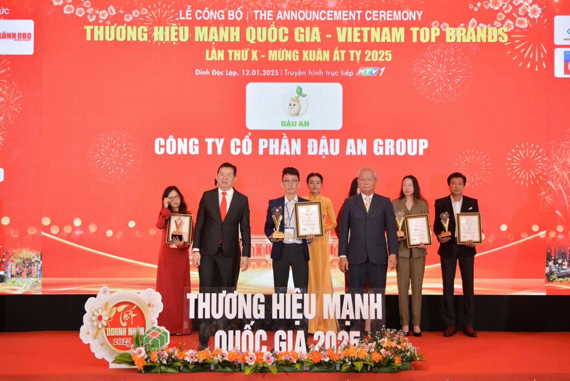Đậu An vinh dự nhận giải thưởng Thương Hiệu Mạnh Quốc Gia 2025