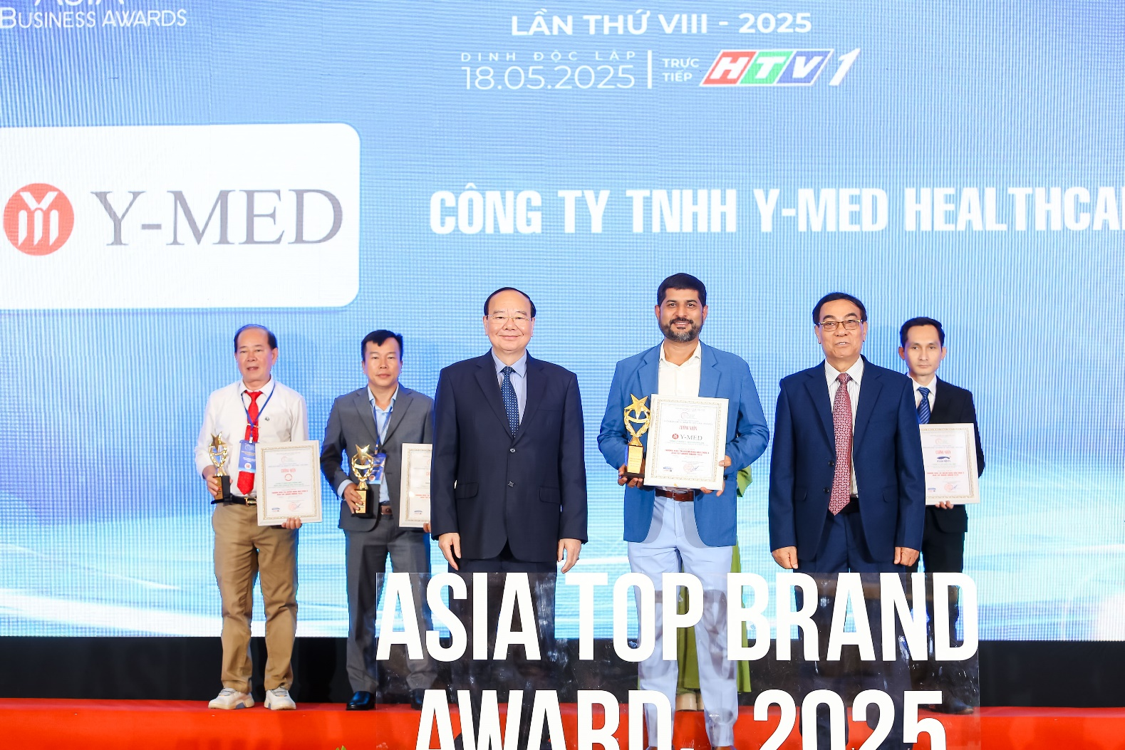 Y-Med Healthcare được vinh danh trong Top 10 Asia Top Brand Awards 2025