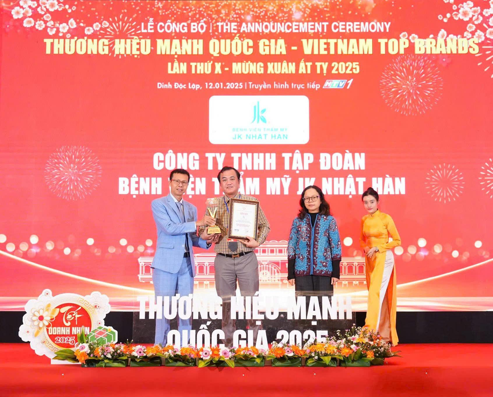 Lý do JK Nhật Hàn xứng đáng đạt danh hiệu “Thương hiệu mạnh Quốc gia 2025”