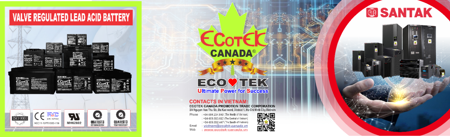 ECOTEK CANADA VÀ CÔNG TY TNHH TM NGUYÊN HÀ TỰ HÀO ĐƯỢC VINH DANH