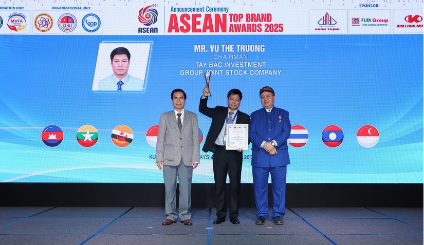 Tập đoàn Tây Bắc và Chủ tịch Tập đoàn được vinh danh tại ASEAN 2025