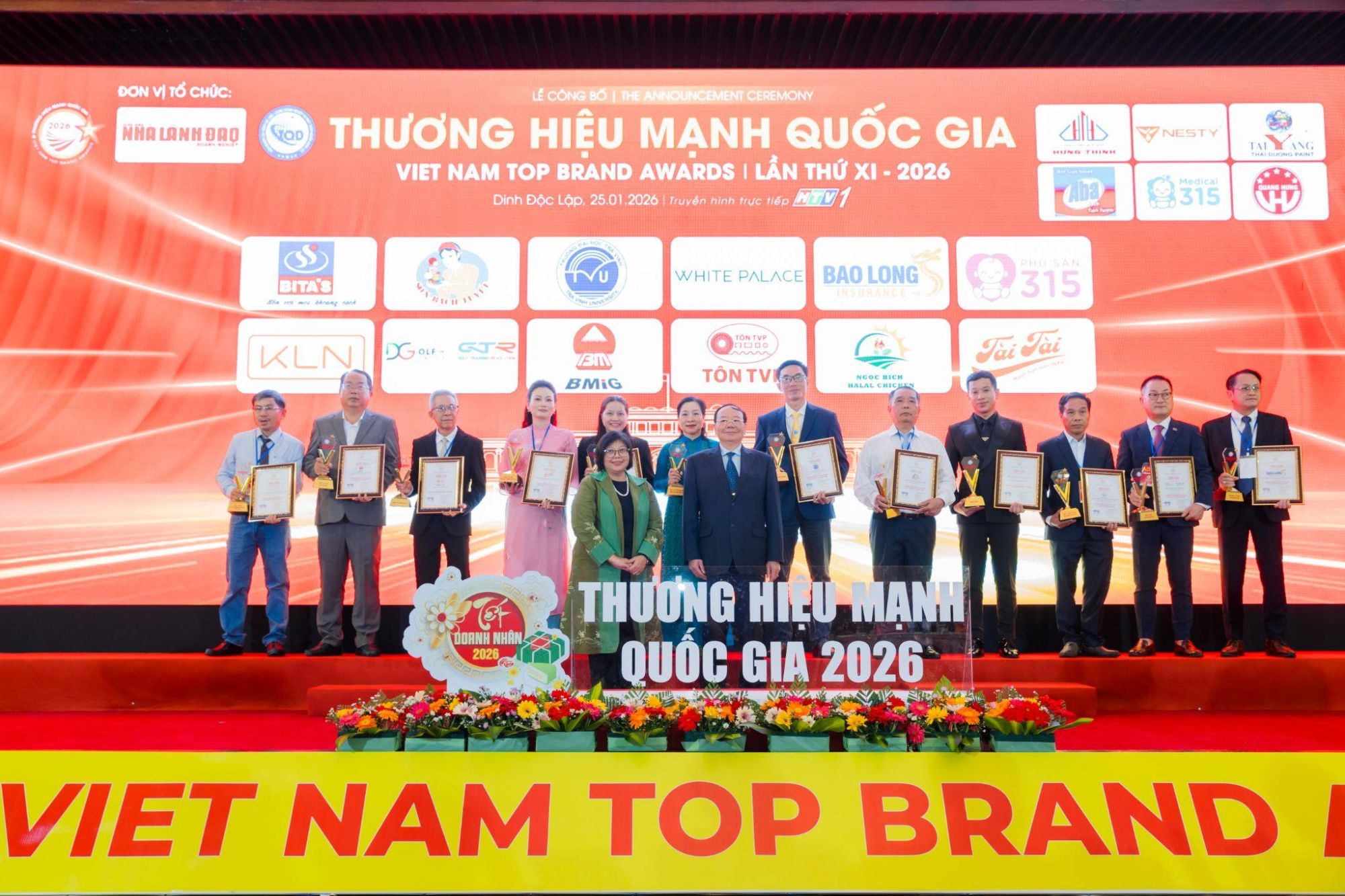 Phụ Sản 315 Được Vinh Danh “Top Thương Hiệu Mạnh Quốc Gia Lần Thứ XI 2026”