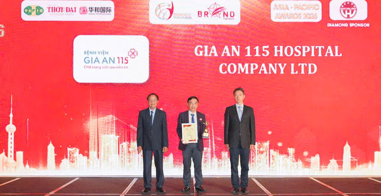 Bệnh Viện Gia An 115 Đạt Top 5 Thương Hiệu Tiêu Biểu Châu Á – Thái Bình Dương Tại Bắc Kinh
