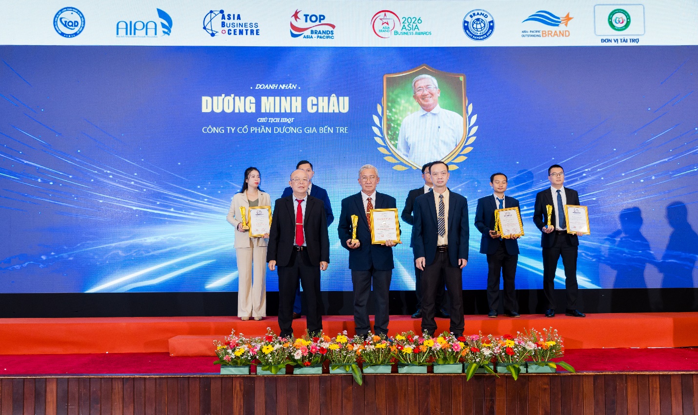 Dương Gia Bến Tre Ghi Dấu Ấn Tại Asia Top Brand Awards 2026