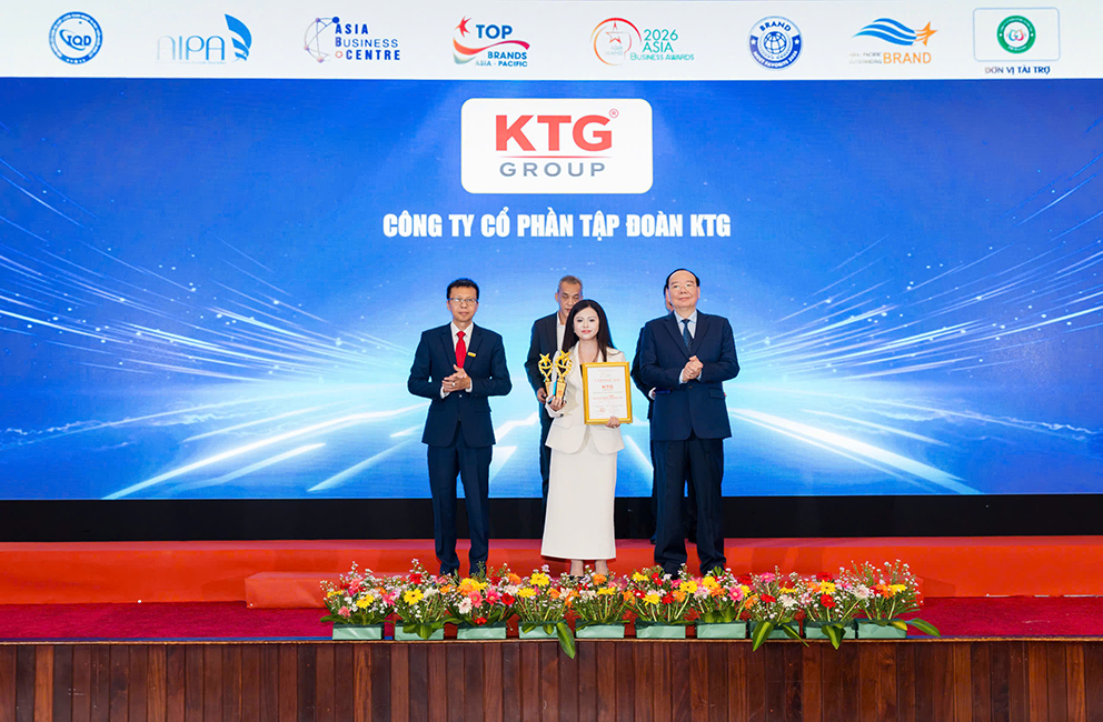 KTG Group Khẳng Định Tầm Vóc Châu Á Với Cú Đúp Danh Hiệu Uy Tín