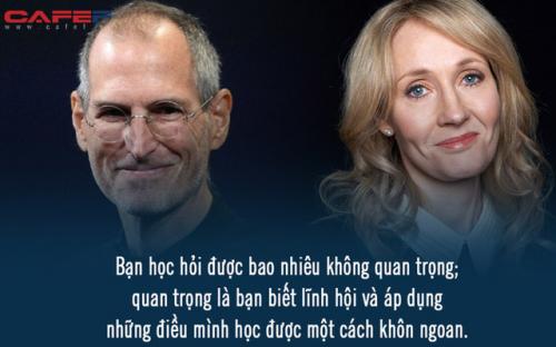 GPA 2,65 nhưng Steve Jobs vẫn làm CEO, đạt toàn điểm C nhưng J.K. Rowling là nhà văn tỷ phú: Đừng chỉ nhìn vào bằng cấp!