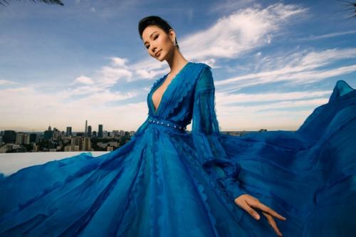 Hoàng Thùy lên tiếng khi bị chê “mặc lố” đến dự đám cưới Á hậu Thúy Vân