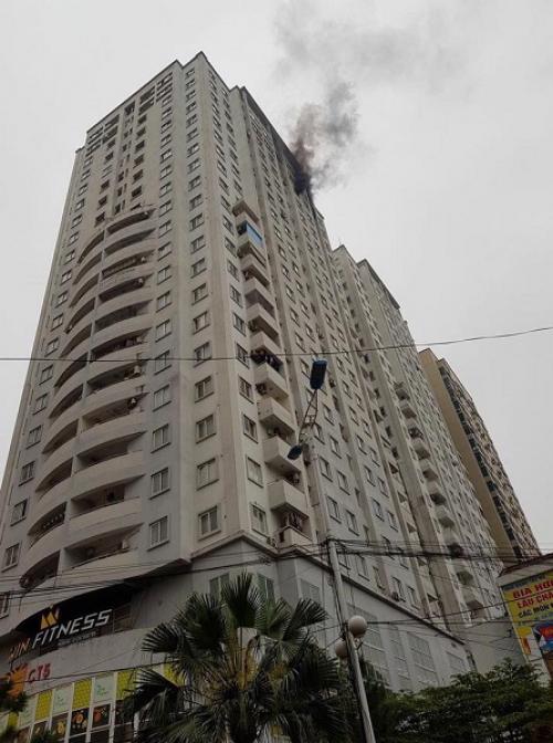 Lại cháy ở chung cư khu đô thị Văn Khê, Hà Nội, chuông báo cháy không kêu