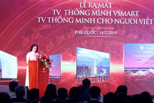 Vingroup công bố 5 mẫu ti vi thông minh đầu tiên