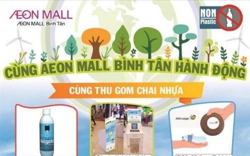 Hưởng ứng chiến dịch “Nói không với nhựa” cùng AEON MALL Bình Tân
