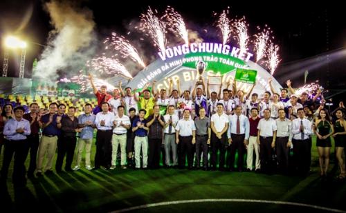 Đội bóng phủi Cà Mau vô địch Giải bóng đá mini phong trào