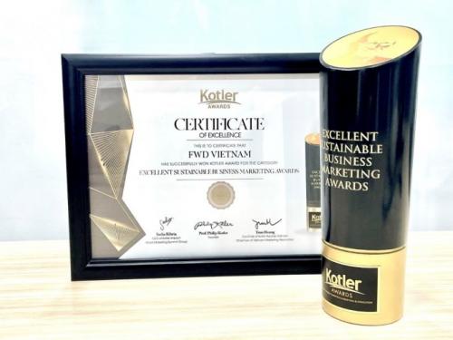 FWD Việt Nam được vinh danh doanh nghiệp tiếp thị bền vững xuất sắc