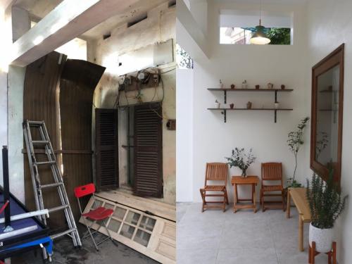 Ngôi nhà cũ kỹ được cải tạo thành không gian đẹp như trong cổ tích