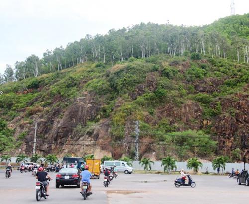 Bình Định chủ trương tạc phù điêu vào vách núi dài hơn 81m -Dũ Tuấn 