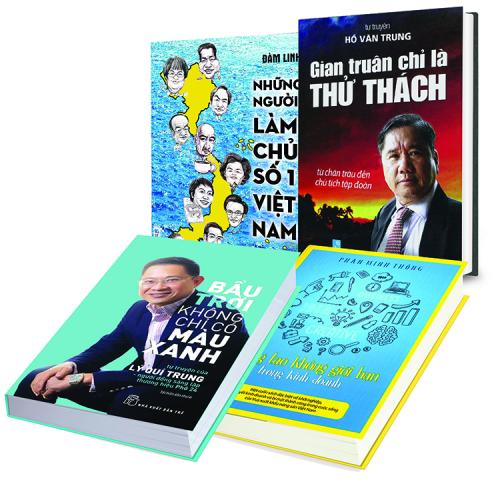 Tự truyện và sách về doanh nhân: Nguồn cảm hứng đối với giới trẻ khởi nghiệp -Khánh Bình