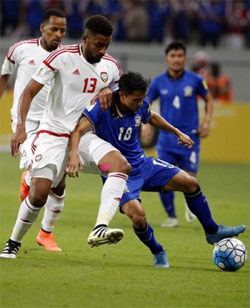 Thái Lan thua trận thứ ba liên tiếp tại vòng loại World Cup