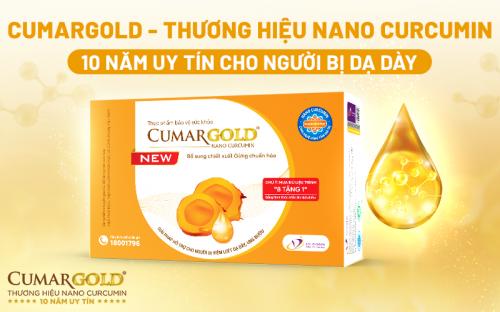 CumarGold New - Sản phẩm Nghệ Nano Curcumin cho người viêm loét dạ dày