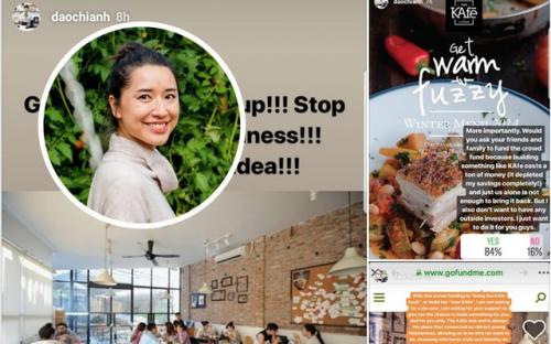 Thông tin cựu CEO Đào Chi Anh gọi vốn cộng đồng để mở lại The KAfe và rất nhiều ý kiến trái chiều từ cư dân mạng