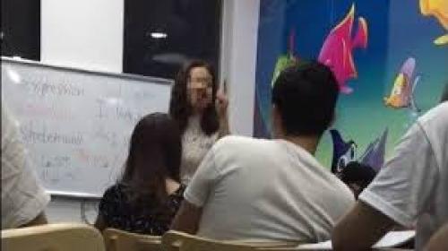 Cô giáo chửi học viên giải thích về luật phạt 100 nghìn đồng