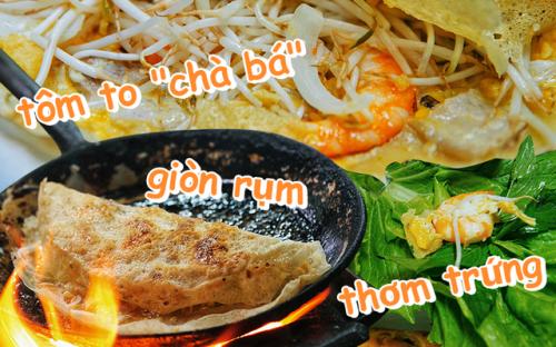 Tiệm bánh xèo nổi tiếng ở Sài Gòn, bao đợt khách Tây kéo tới đều bảo "ngon nhức nhối", nhìn con tôm thôi đã thấy chất lượng nằm ở đâu