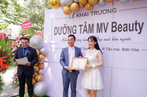 Thương hiệu làm đẹp nổi tiếng Dưỡng Tâm MV Beauty đã chính thức có mặt tại Biên Hoà Đồng Nai