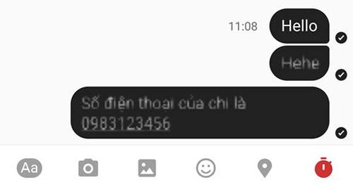 Chat bí mật trên Facebook Messenger