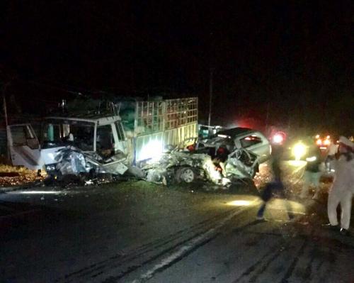 Gia Lai: Tai nạn kinh hoàng khiến 6 người thương vong -Lê Kiến 