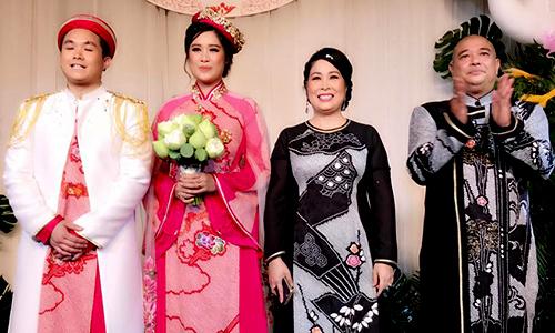 Dàn sao dự tiệc cưới con gái NSND Hồng Vân