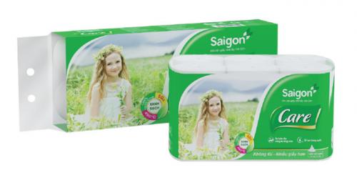 Sản phẩm Giấy Sài Gòn được sản xuất từ 100% bột giấy tự nhiên