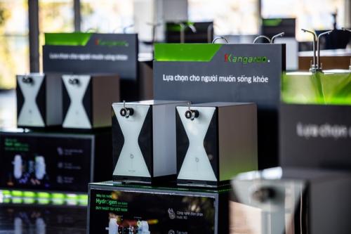 Kangaroo giới thiệu máy lọc nước tạo “nước sống” Hydrogen ion kiềm độc quyền