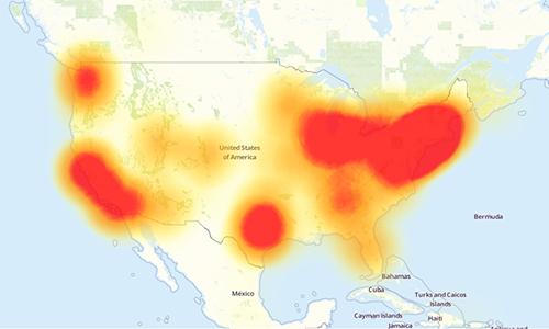 Hàng triệu trang web Mỹ sập bởi mã độc chia sẻ miễn phí
