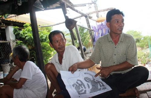 Lo mất kế sinh nhai, người dân phản đối hút cát ở dự án Thị Nại EcoBay -Dũ Tuấn 