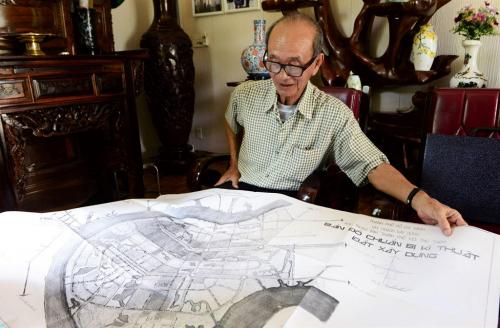TP.HCM mượn bản đồ quy hoạch Thủ Thiêm của ông Võ Viết Thanh