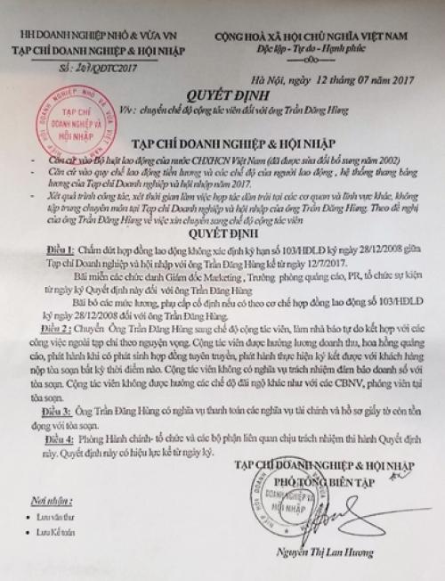 Thông tin bất ngờ về "nhà báo" làm sinh nhật "khủng" Trần Đăng Hùng -Phi Long 
