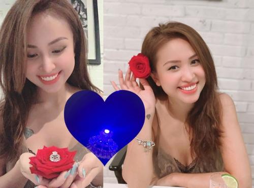 Vân Hugo chuẩn bị kết hôn, được cầu hôn bằng nhẫn kim cương